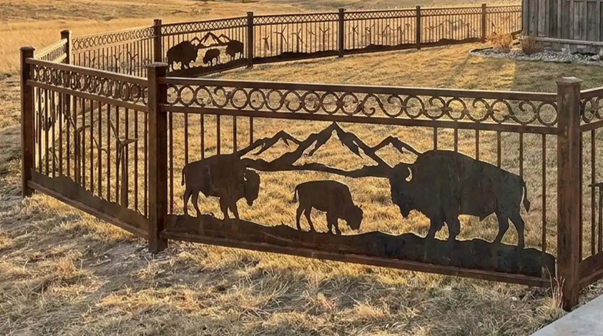 decorative fence in cheyenne wyoming