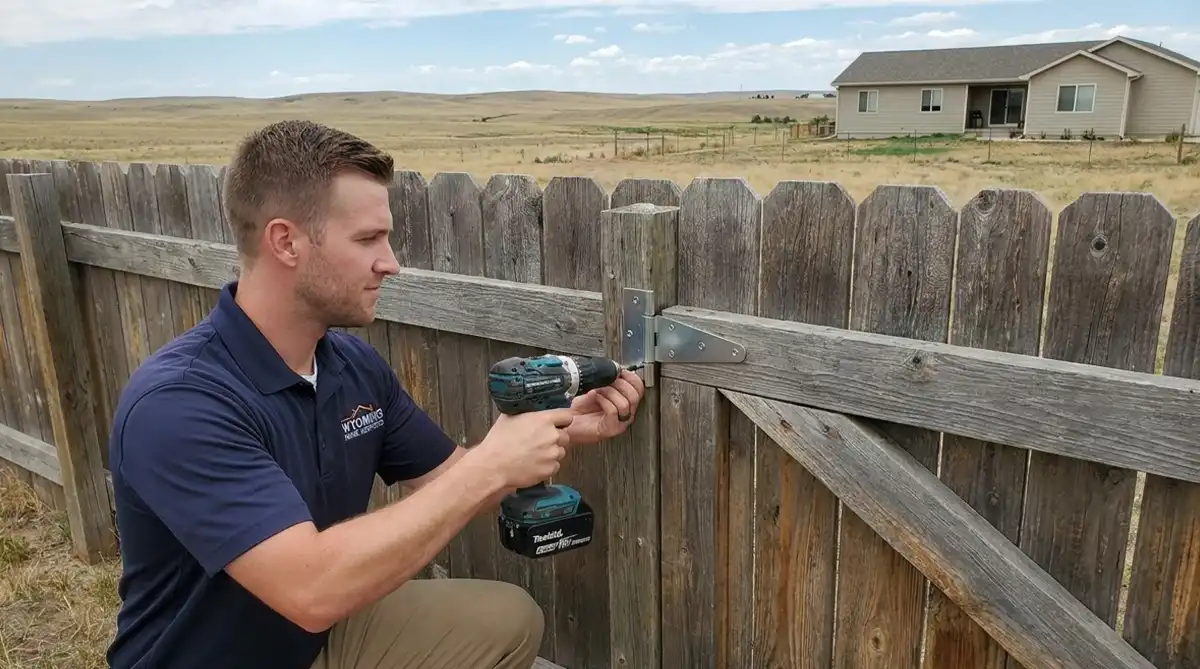 hinge fence repair in cheyenne wyoming