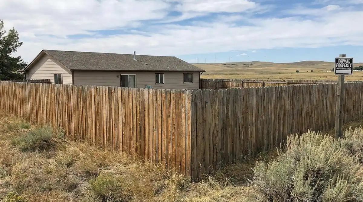 wood fence repair and replacement in cheyenne wyoming