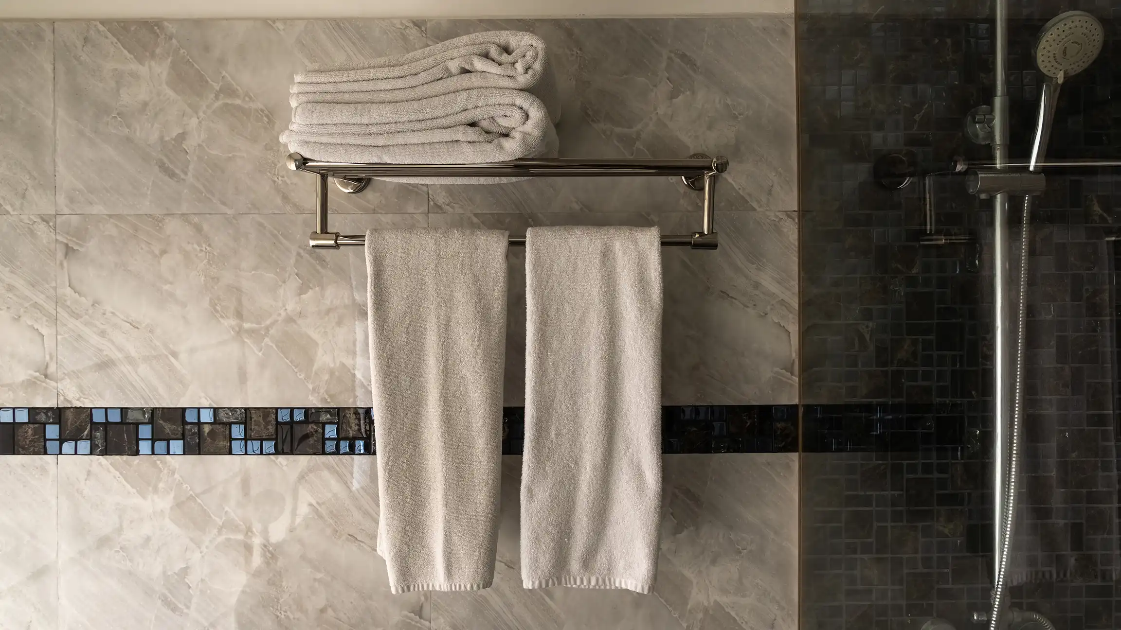 Towel Rack and Bathroom Fixture Installation