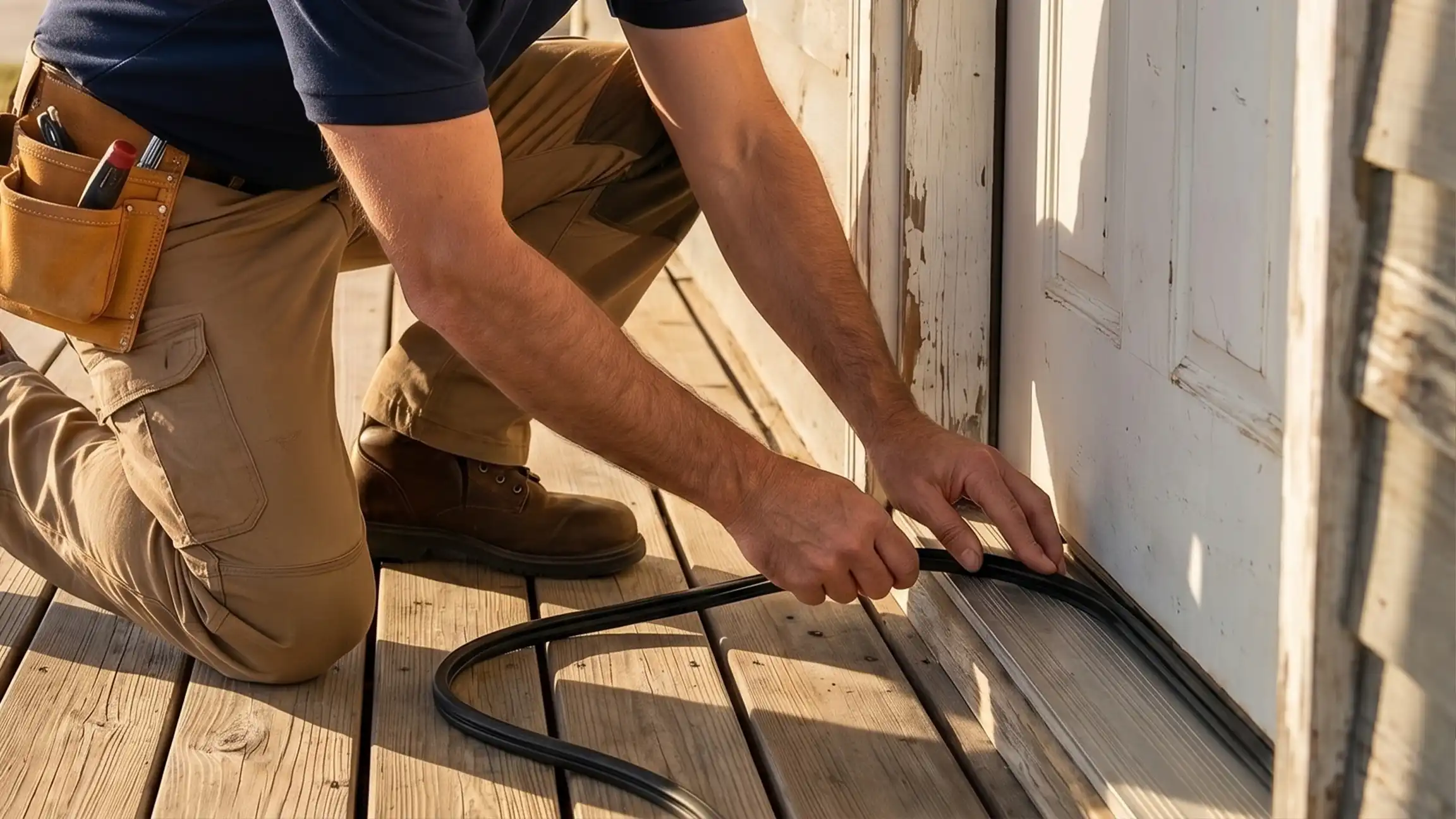 Weather Stripping Installation