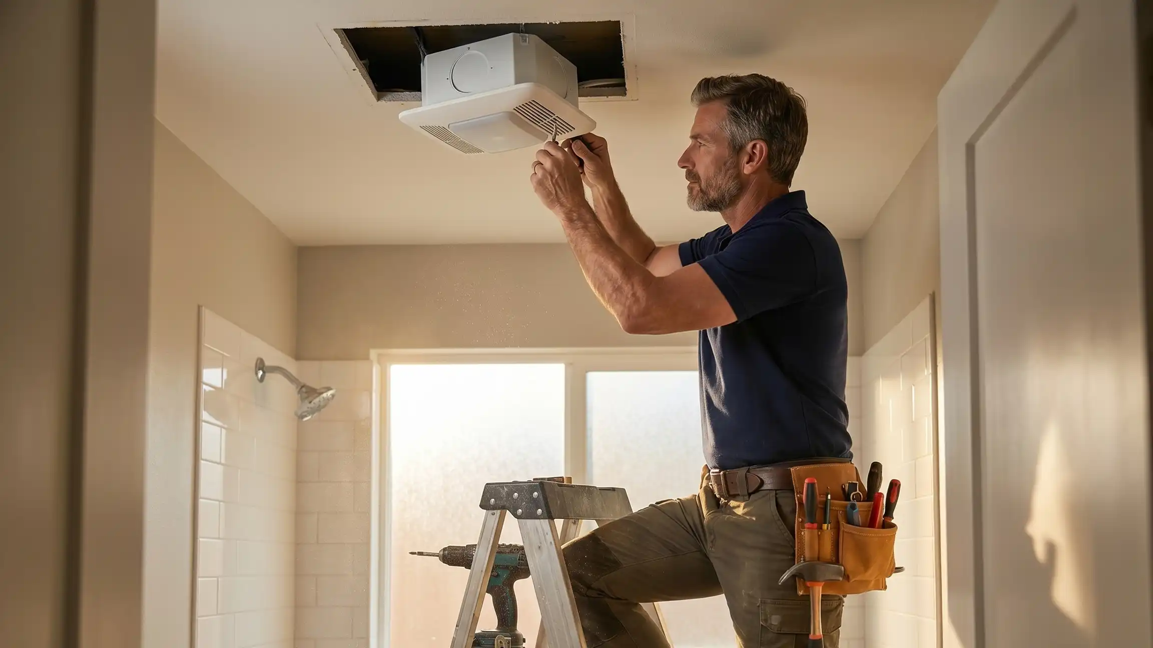 installing a bathroom exhaust fan
